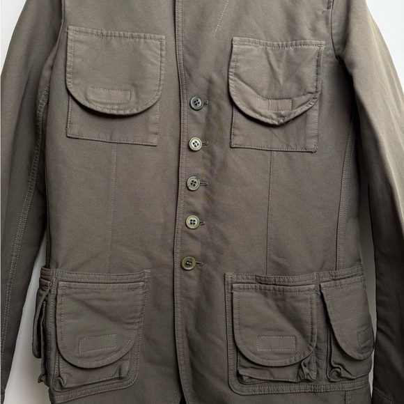 Comme des Garcons Dark Olive Military utility Jacket - Picture 2 of 13